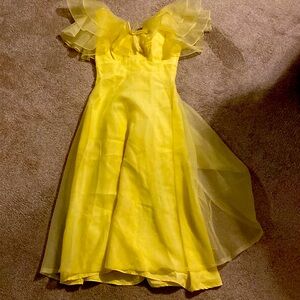 Belle style dress